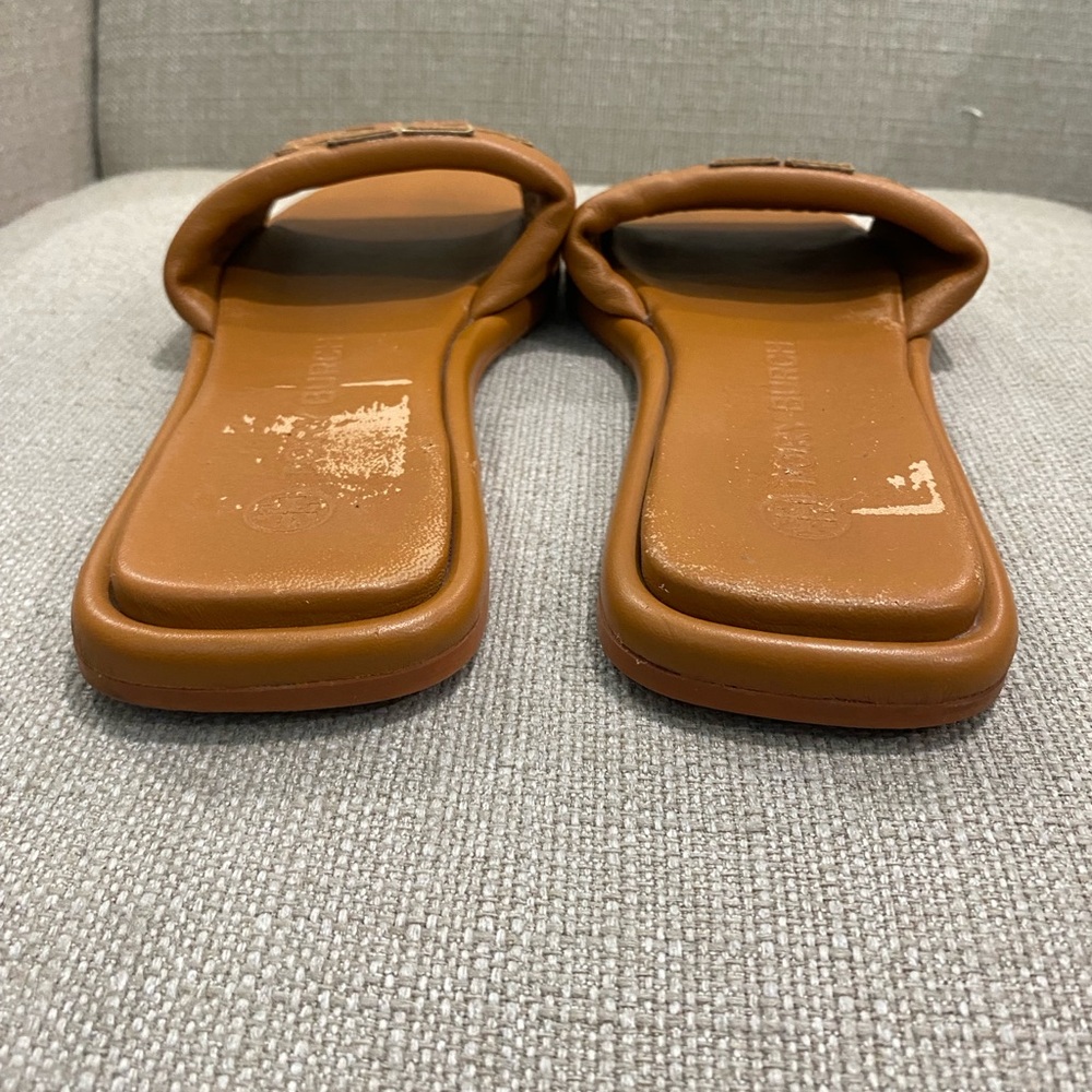 Tory Burch Double T Strap Sport Slide Sandal Size 9 - Picture 5 of 7